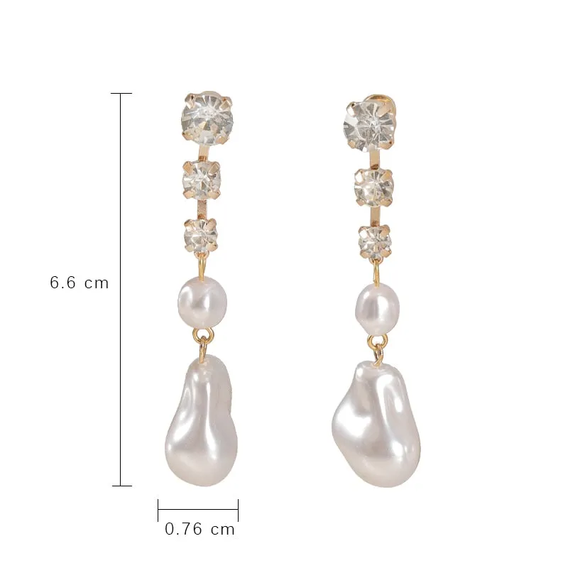 Pearl Earrings 925 Silver Earrings