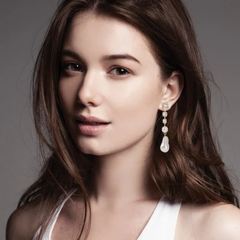 Pearl Earrings 925 Silver Earrings