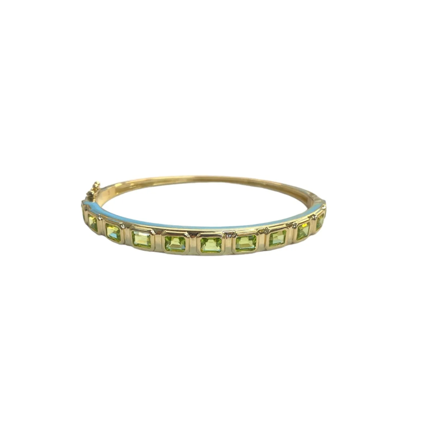 Peridot Hinge Bracelet