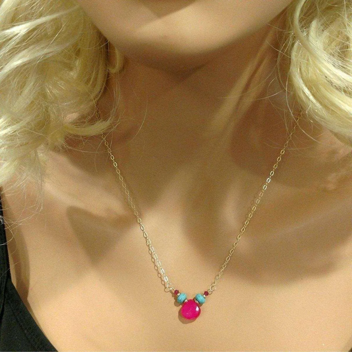 Pink and Turquoise Mix and Match Got To Have Jewelry Bundle