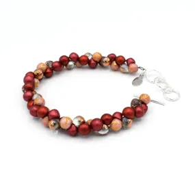 Red Bubble Bracelet