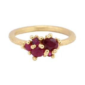 Ruby Cluster Ring
