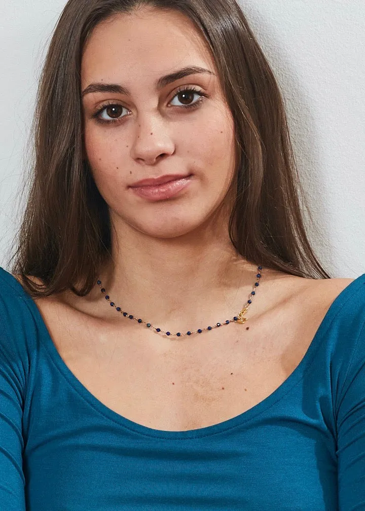 SAPPHIRE CREATIVITY 24K Vermeil Necklace