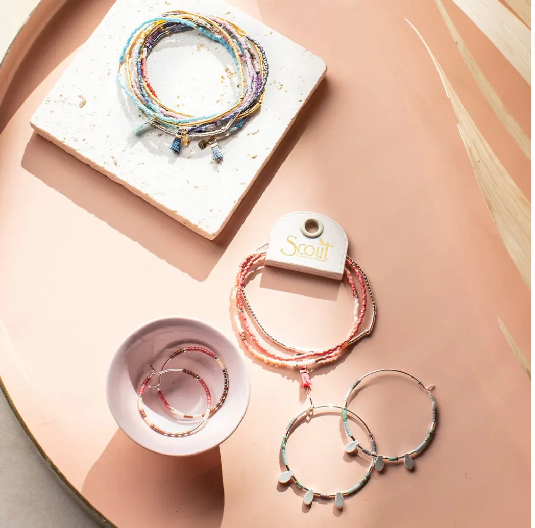 Scout Chromacolor Miyuki Bracelet Trio - Bronze Multi/Gold