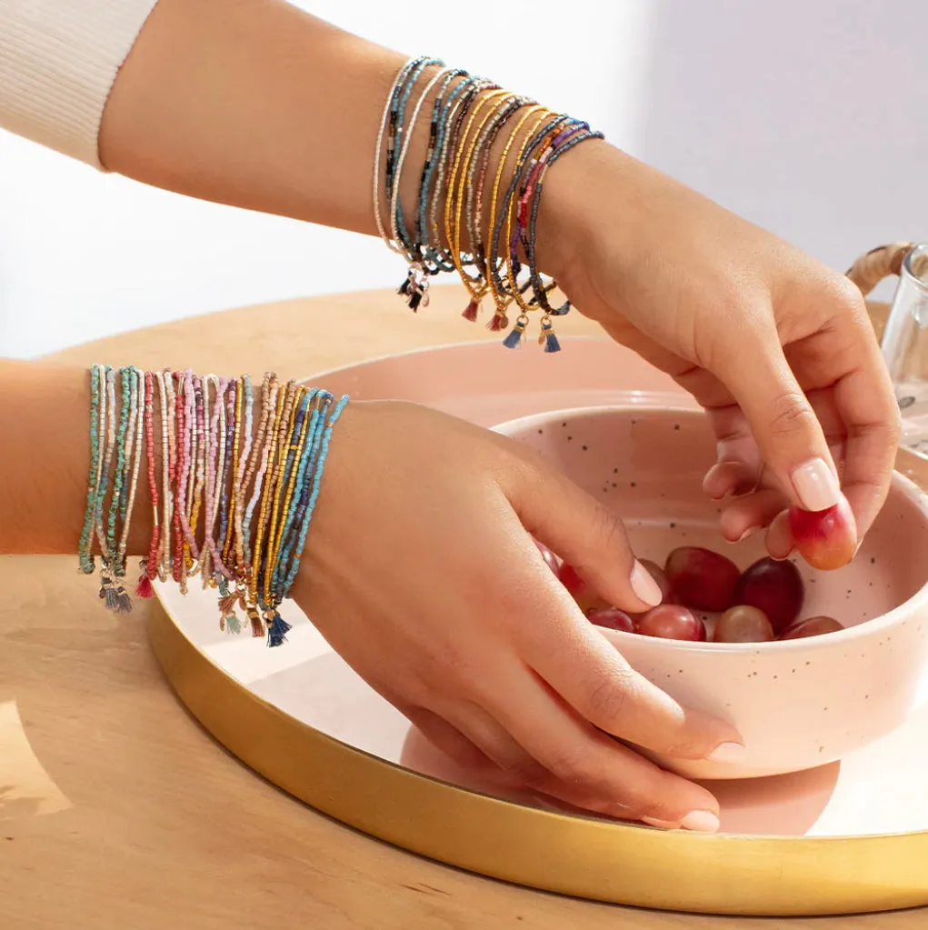Scout Chromacolor Miyuki Bracelet Trio - Bronze Multi/Gold