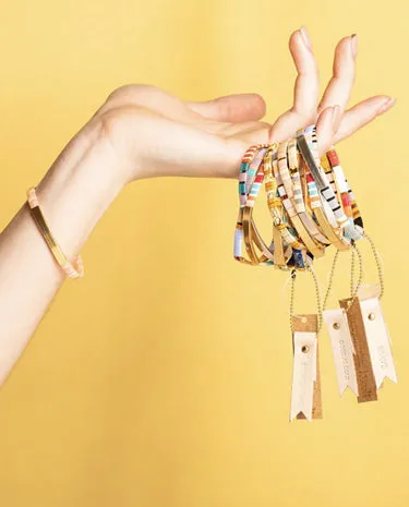 Scout Curated Wears - Good Karma Miyuki Bracelet - Pure Magic - Turquoise/Silver