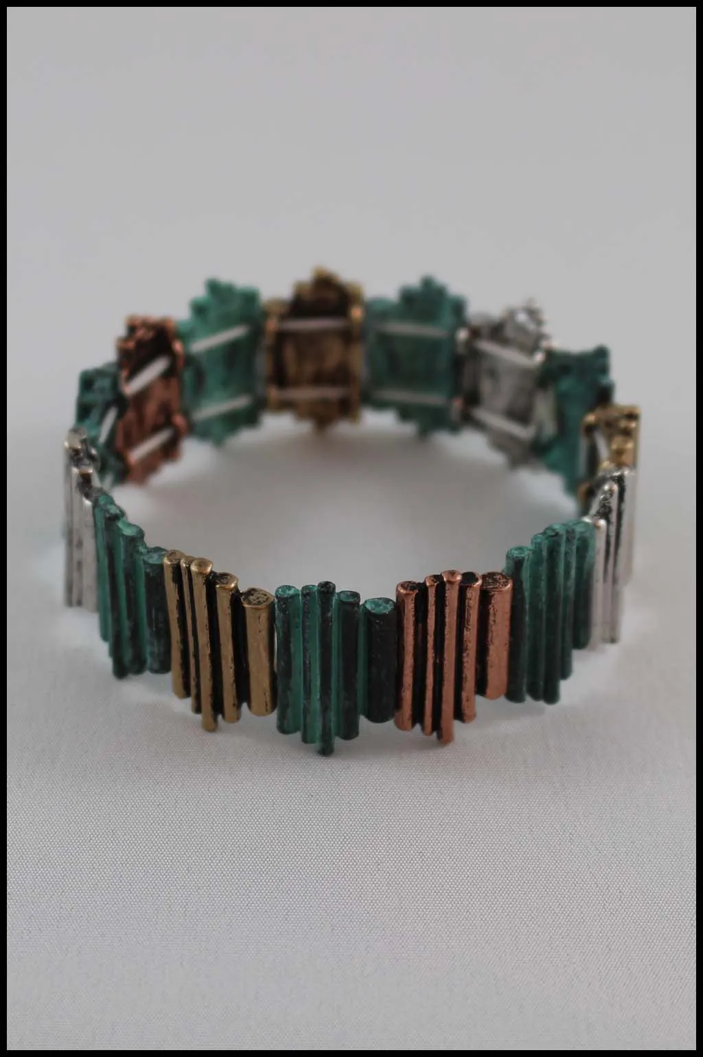 Seismic Deco Stretch Bracelet