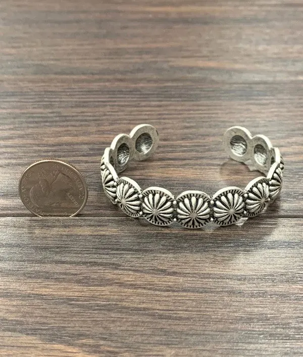 Silver"c" Cuff Bracelet