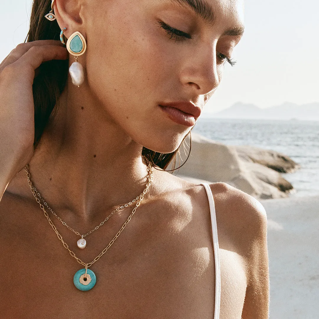 ST. TROPEZ MIDI HOOPS