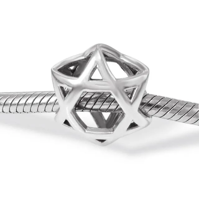 Sterling Silver 972 Jewish Israel Religious Charms to fit Pandora bracelet