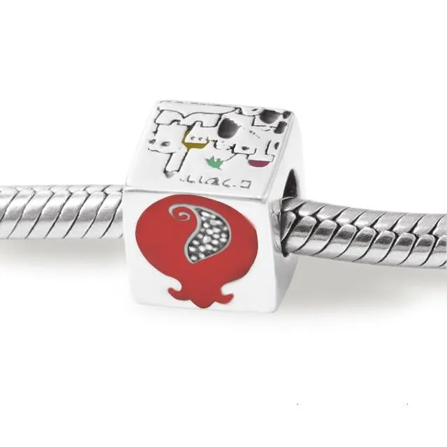 Sterling Silver 972 Jewish Israel Religious Charms to fit Pandora bracelet