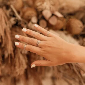 Sterling Silver Sunbeam Ring