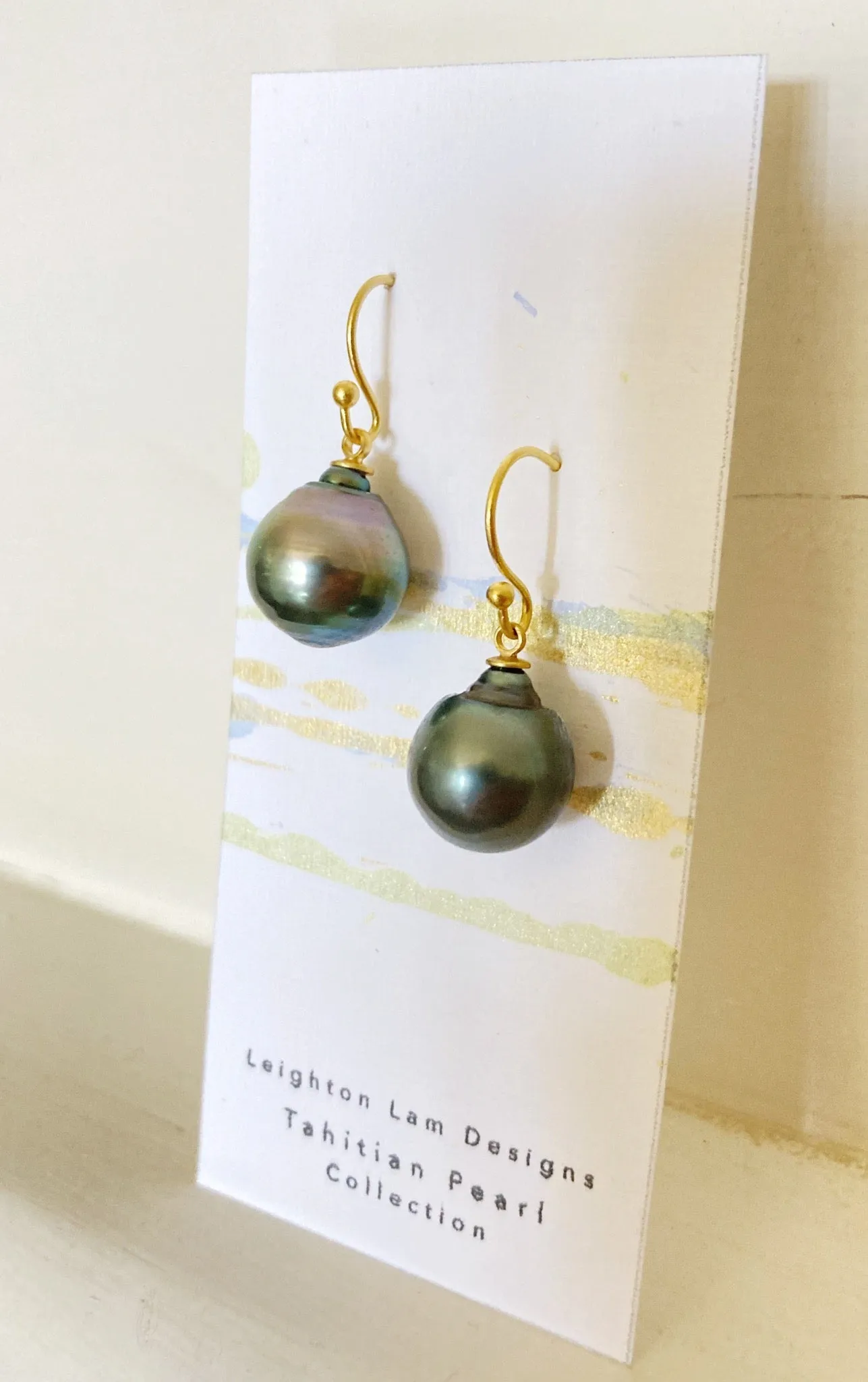 Tahitian Pearl Earrings