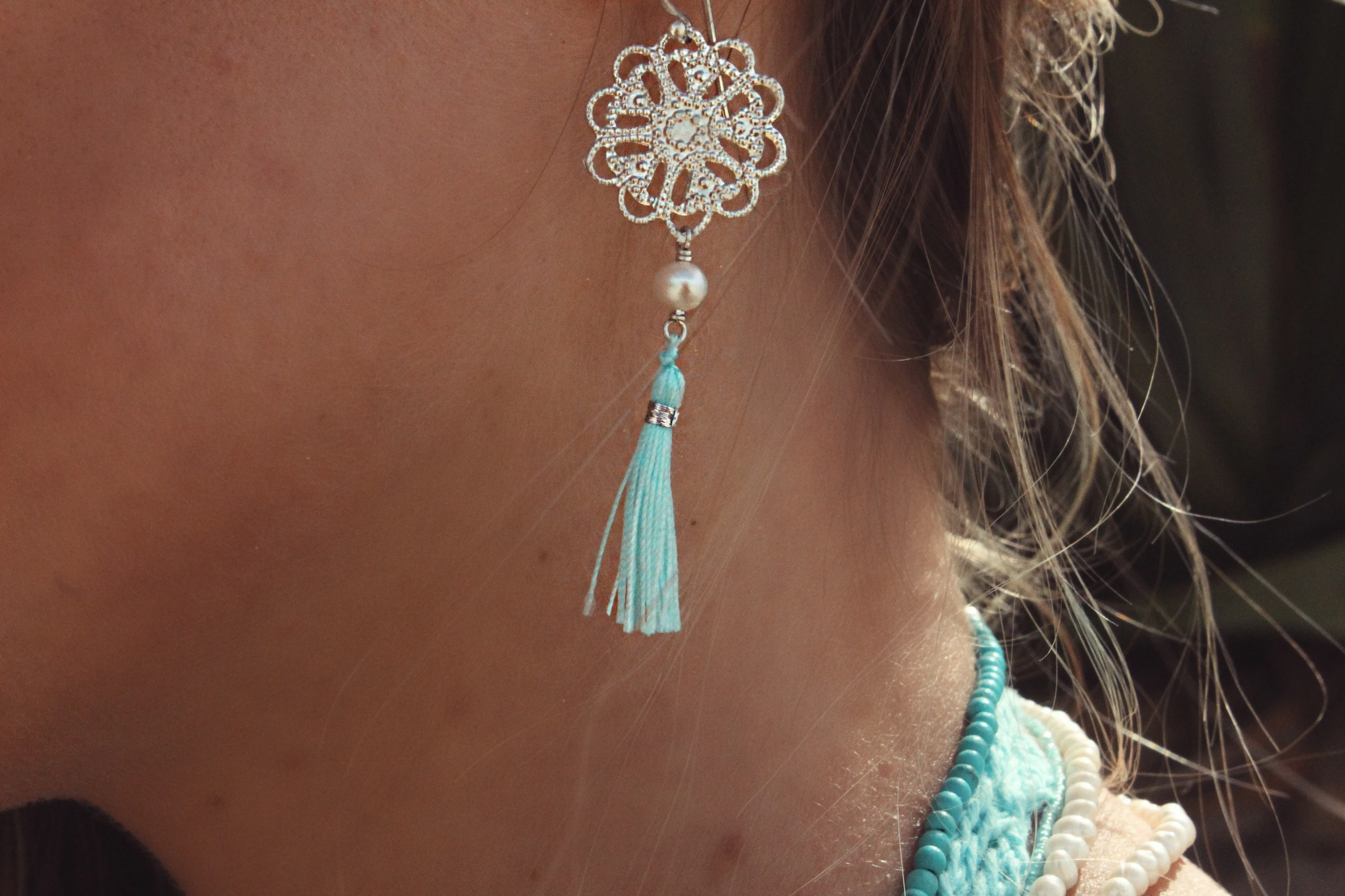 Tassel Earrings Seamist