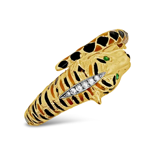 Tiger Bangle Bracelet