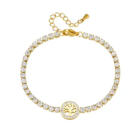 Tree of Life Tennis Bracelet