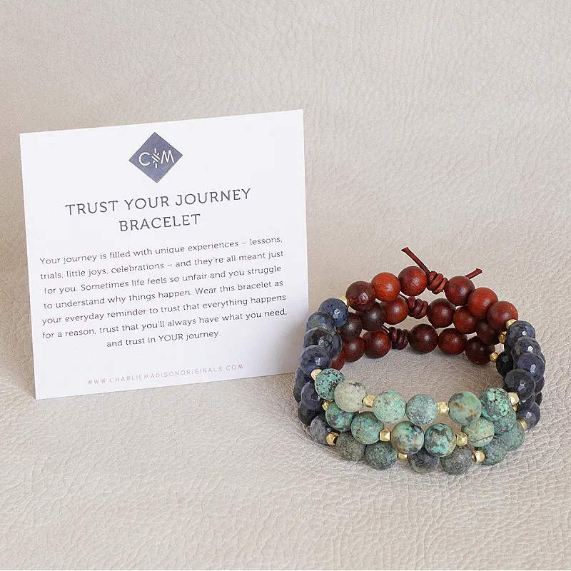 Trust Your Journey - Green | An Inspirational Bracelet