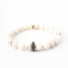 Turquoise Crystal Bracelet | White   Coconut