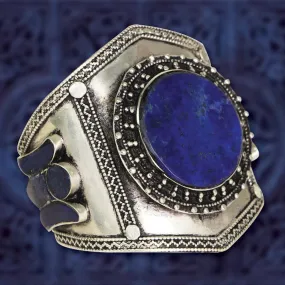 Viking Lapis Cuff Bracelet