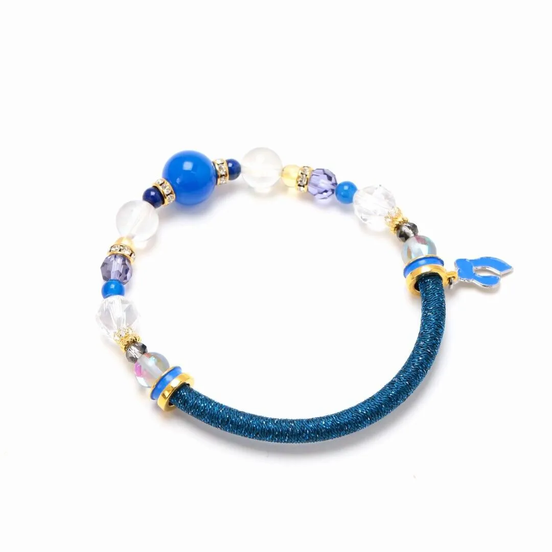 Vocaloid KAITO Wind Cord Bracelet Jewelry piapro Japan Limited