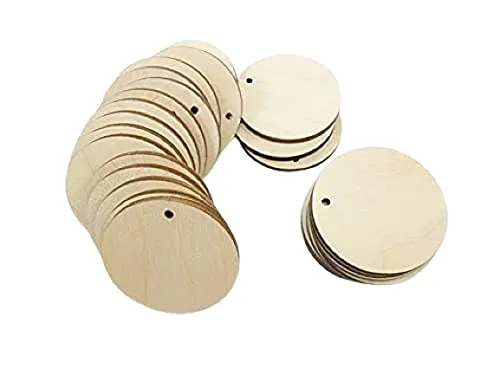 Whittlewud Pack of 20 Lace Earrings, natural wood gift lightweight cutouts openwork delicate round, Multiple Design,Sizes & 3MM Thickness.