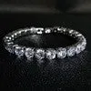 Women's Zircon Gold Rose Couple Bracelet