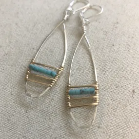Wrapped in Gold Earrings