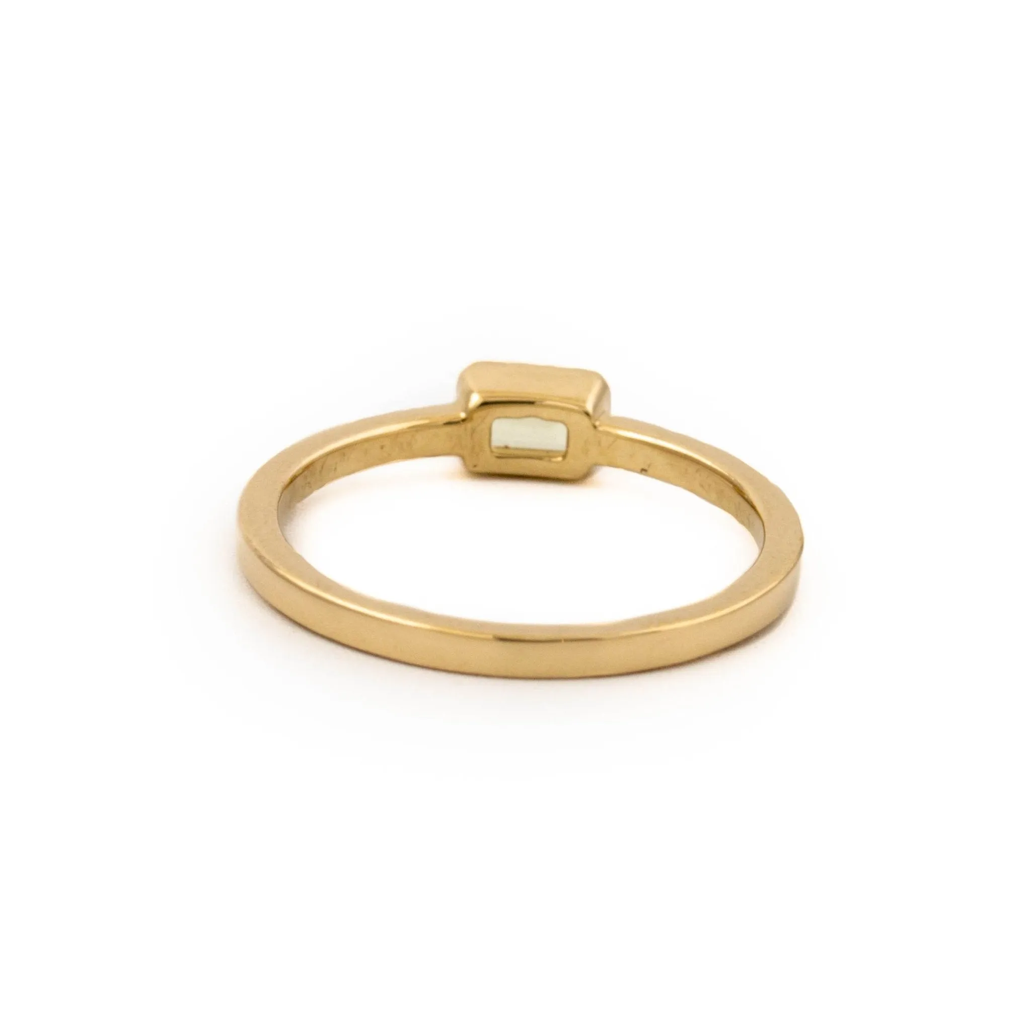 Yellow Sapphire Gold Ring